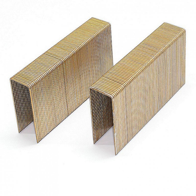 Agrafe dos large type BS29 130mm inox, carton à 1100 pièces.