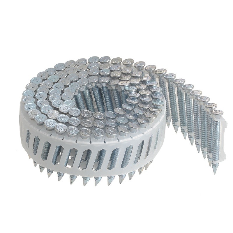 Pointe ancrage 40mm annelée galvanisée, carton à 1\'600 pièces.