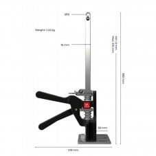 Viking arm, strumento di montaggio con una sola mano