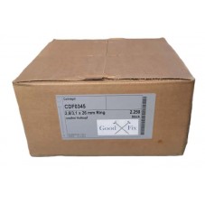 Clous 0° 25mm annelés inox, carton à 2\'250 pièces sans gaz. 